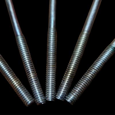 (5) Vintage MIJ Bass Drum Chrome T-Rods Del Ray, Gracy, Etc. Faucet Handle image 2