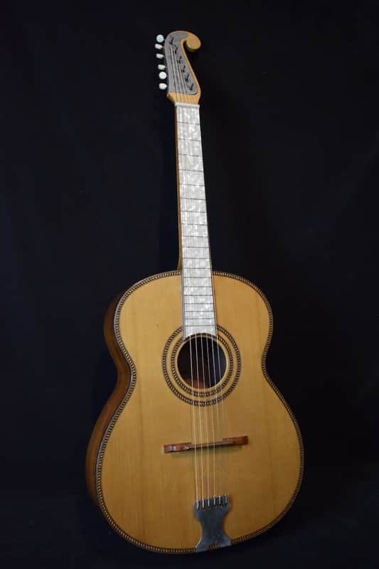 Monzino Hawaiian Square neck guitar 1920 image 1