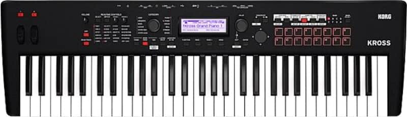 Korg KROSS261MB Performance Synthesizer Workstation. Black Bild 1