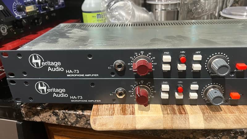Heritage Audio HA-73 Elite Series Single-Channel Mic Preamp (1 of2) image 1
