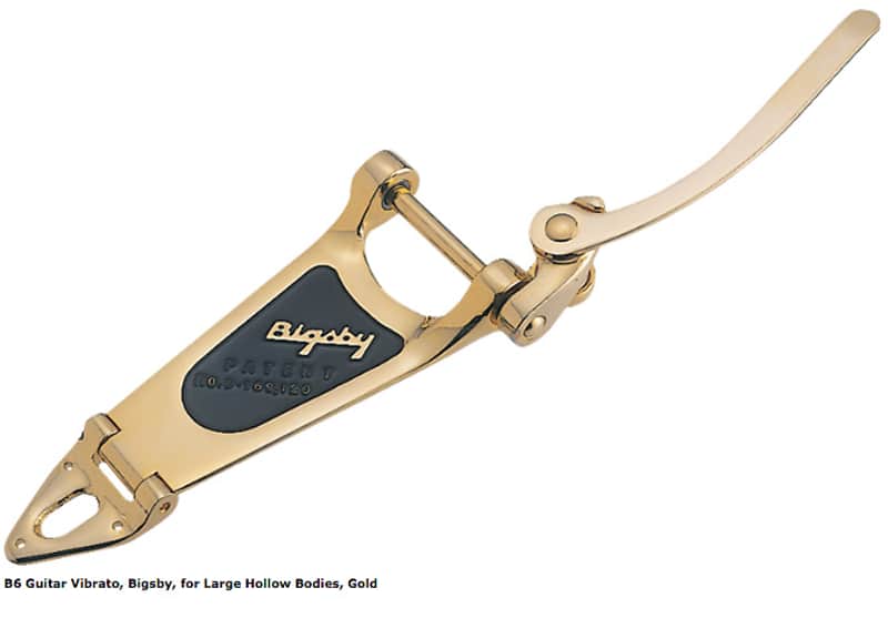 DEAL!  USA Made Bigsby B6 Gold Tremolo Bar for Gretsch, Gibson, Epiphone & Guild Archtop Guitars image 1