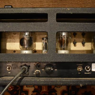 Vintage 1966 Vox UL4120 JMI Bass Guitar Amplifier Head w/ Flightcase SERVICED image 7