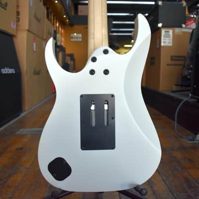 Ibanez Prestige RG653DX Electric Guitar White Flat w/Hard Case image 3