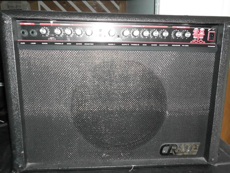 Crate GXT 100 1996 Black/ 200 Watt Prototype Rep Model image 1