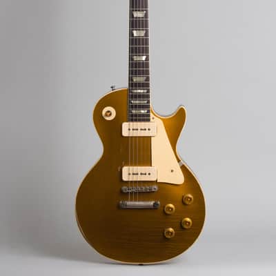 Gibson  Les Paul '56 Custom Shop Solid Body Electric Guitar (2025), ser. #6-5068, original brown tolex hard shell case. image 1
