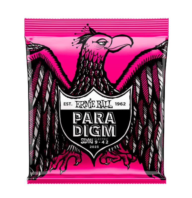 Ernie Ball Super Slinky Paradigm Electric Guitar Strings 9-42 P02023 image 1