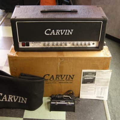 Carvin MTS 3200 Master Tube Series 50th Anniversary Edition 100W/50W Electric Guitar Amplifier Head image 1