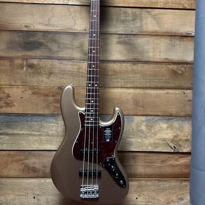 Fender American Pro Classic J-Bass RW Faded Firemist Gold w/bag image 4
