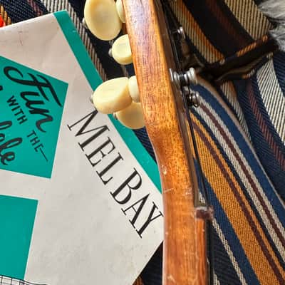 Vintage Kamaka Keiki Ukulele 1963-1968 ~ Gold Label ~ Koa Soprano image 9