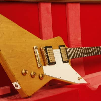 2021 Gibson Collector's Edition 1958 Flying V + Explorer set Korina Murphy Lab PROTOTYPE image 20