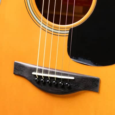 Yamaha FSX3 Red Label Acoustic/Electric Guitar - Vintage Natural with Gig Bag image 12