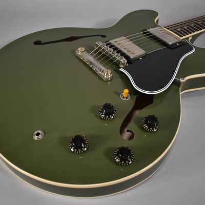 2025 Gibson '59 ES-335 Reissue VOS Olive Drab Finish W/OHSC image 8
