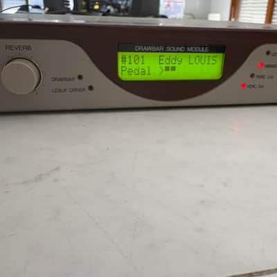 Hammond XM-1 Drawbar Sound Module 1990s Tan image 4