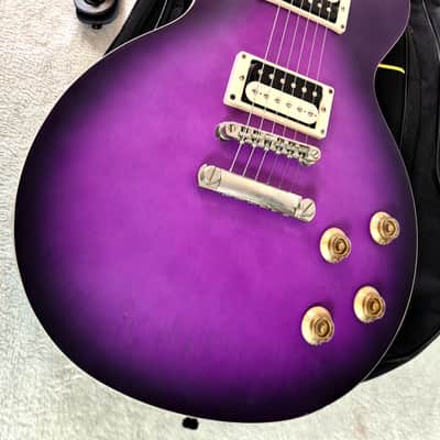 Epiphone Les Paul Classic Worn Violet Purple image 2