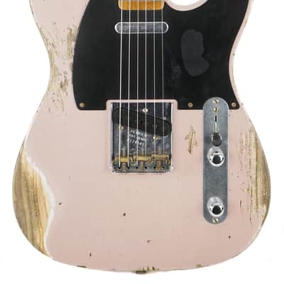 2022 Fender Custom Shop '52 Telecaster Relic Dirty Shell Pink image 2