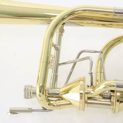 S.E. Shires Q-Series Bass Trombone with Dual Axial Flow Valve SN Q12782 SUPERB image 7