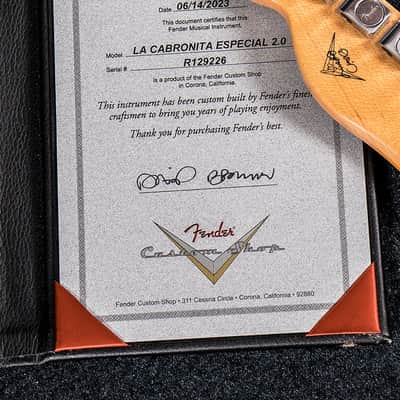 Fender Custom Shop Used Master Built La Cabronita Especial 2.0 '23 image 6