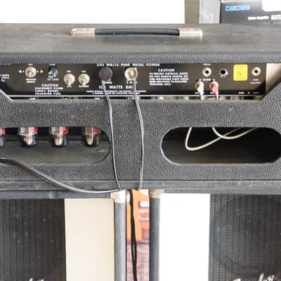 1970's Fender PA100 Tube PA Head & Speakers, Serviced, New Power Tubes, New Filter Caps image 10