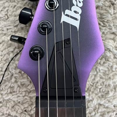 Mint Ibanez RGD61 BAM Solid Body Electric Guitar, Black Aurora Burst Matte Finish image 6