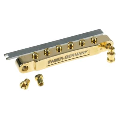 Faber ABRLB-GG ABRL Bridge, pat. pend. Locking System, SOLID BELL BRASS, Gloss gold image 2