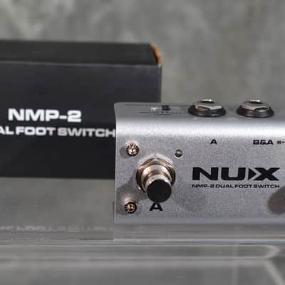 NuX NMP-2 Mini Dual Footswitch Latched or momentary for TAP control  w FAST n FREE shipping image 1