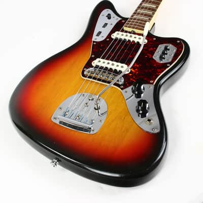 1972 Fender Jaguar Sunburst Vintage Guitar | 100% Original, Offset, Chunky Neck! image 14