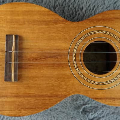 aNueNue Model 1879 Koa 19th Century Vintage Replica Solid Koa Soprano Ukulele image 6