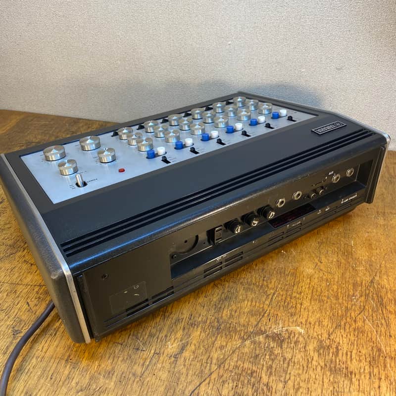 Yamaha EM-70 6 channel mixer with built in reverb, Aux in, Rec out