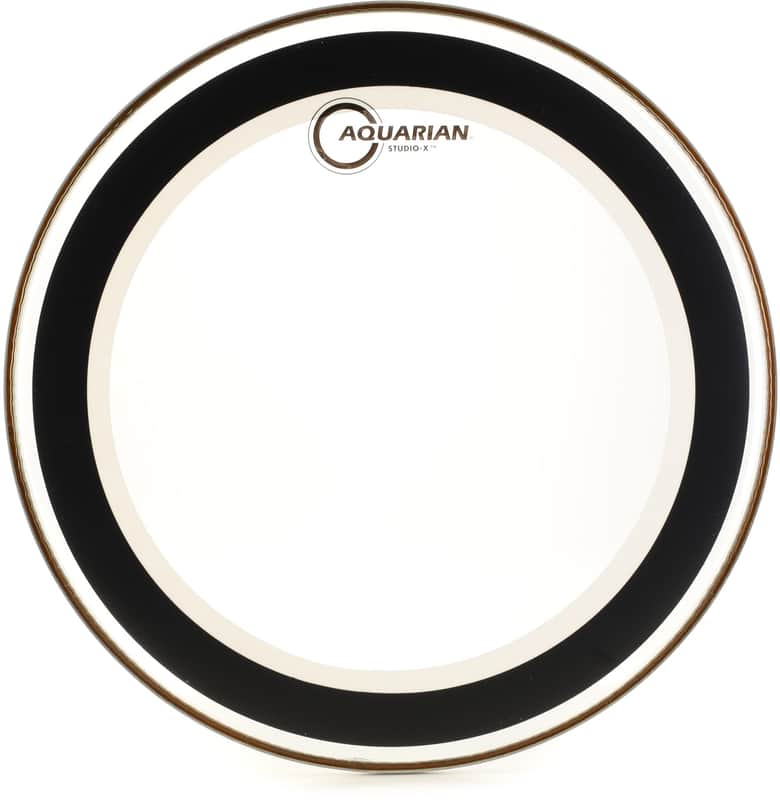 Aquarian Studio-X Series Clear Drumhead - 16 inch (3-pack) Bundle image 1