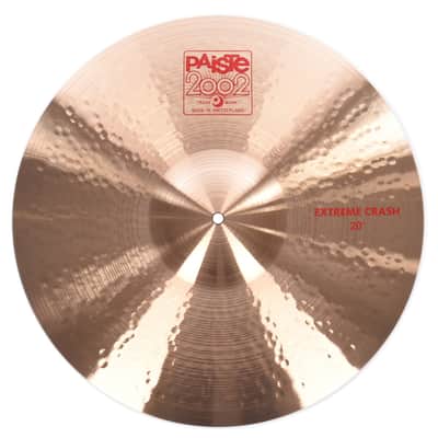 Paiste 20" 2002 Extreme Crash Cymbal