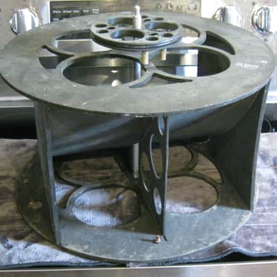Leslie Speaker Lower Wooden Rotor w/belt Vintage 122, 145, 147 image 1