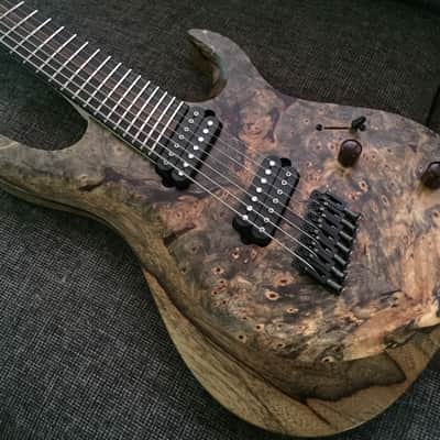 Kiesel Carvin Aries AM7 Multiscale New! 2016 Buckeye Burl image 8