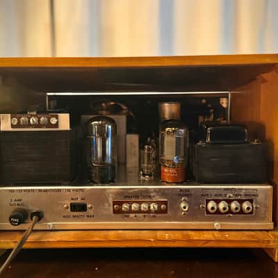 🎶✨ The Fisher Model 500 Mono Tube AM/FM Receiver w/ Original Wood Case — Fully Working, Serviced & Cleaned image 23