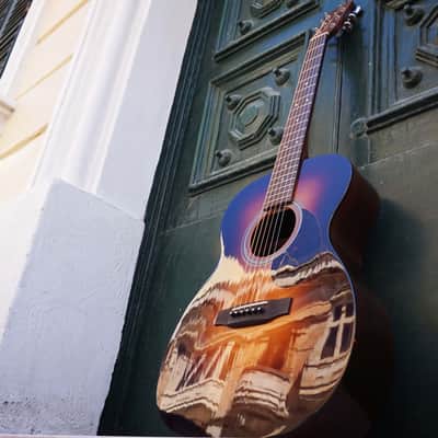 Sigma-Guitars OMR-21-SB 2014 Sunburst image 2