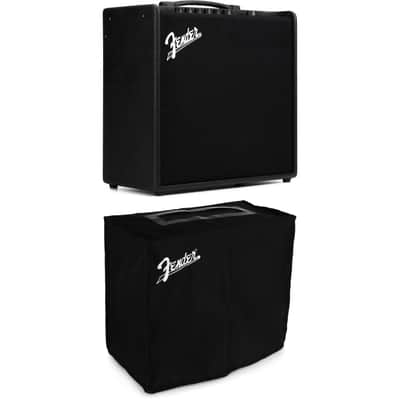 Fender Mustang LT 50 1x12" 50-watt Combo Amp with Cover image 1
