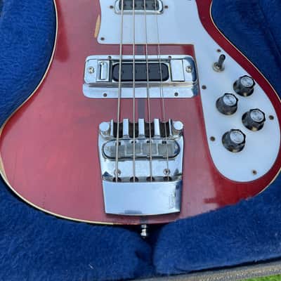 Rickenbacker 4001 1974 Burgundyglo image 10