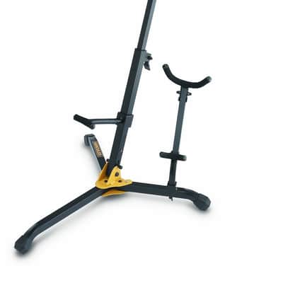 Hercules DS536B Baritone, Alto/Tenor Saxophone Dual Stand