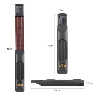 Digital 6 Frets Pocket Guitar Trainer w/ Screen For Chords image 7