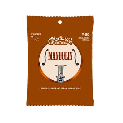 C.F. Martin & Co. M400 Mandolin Strings Standard 80/20 Bronze image 3