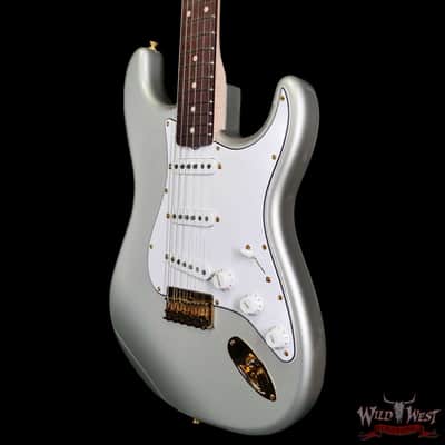 Fender Custom Shop Robert Cray Signature Stratocaster Hardtail  AA Birdseye Maple Neck NOS Inca Silver 7.50 LBS image 2