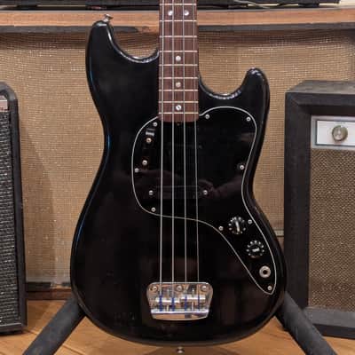 Fender Musicmaster Bass 1978 - Black image 2