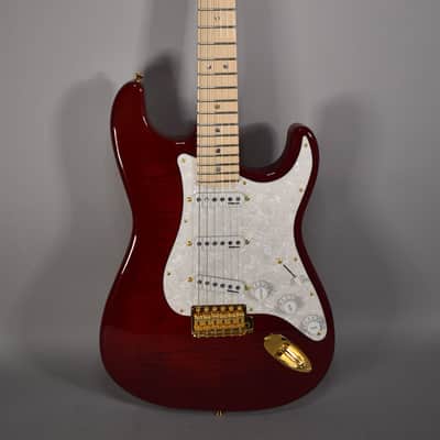 2025 Fender Richie Kotzen MIJ Stratocaster | Transparent Red Burst w/Gig Bag image 2