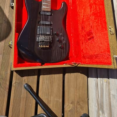 Charvel Model 4 HSS with Rosewood Fretboard 1987 - Black Cherry image 6