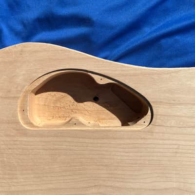 FDC Flores - 1st Carve Guitar Body2023 - unfinished + license use image 6