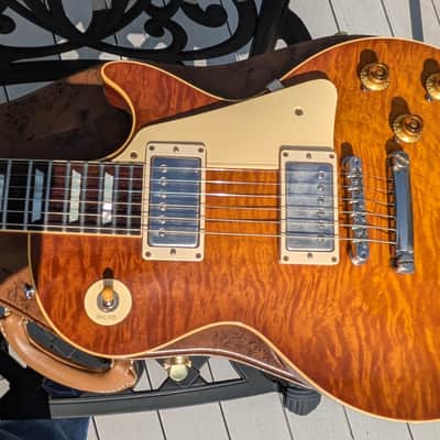 2018 Gibson Custom Shop Historic '59 Les Paul Standard Reissue LPR9 - Royal Teaburst image 9