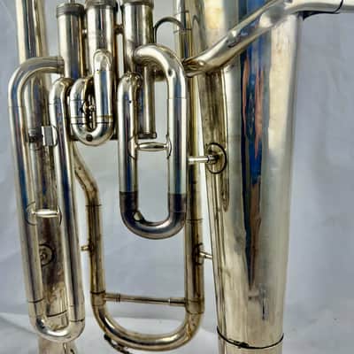 Yamaha YEP-201S Standard Euphonium 2000s - Silver-Plated image 4