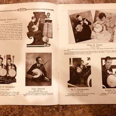 Bacon & Day "Silver Bell" Banjo Family 1928 image 2