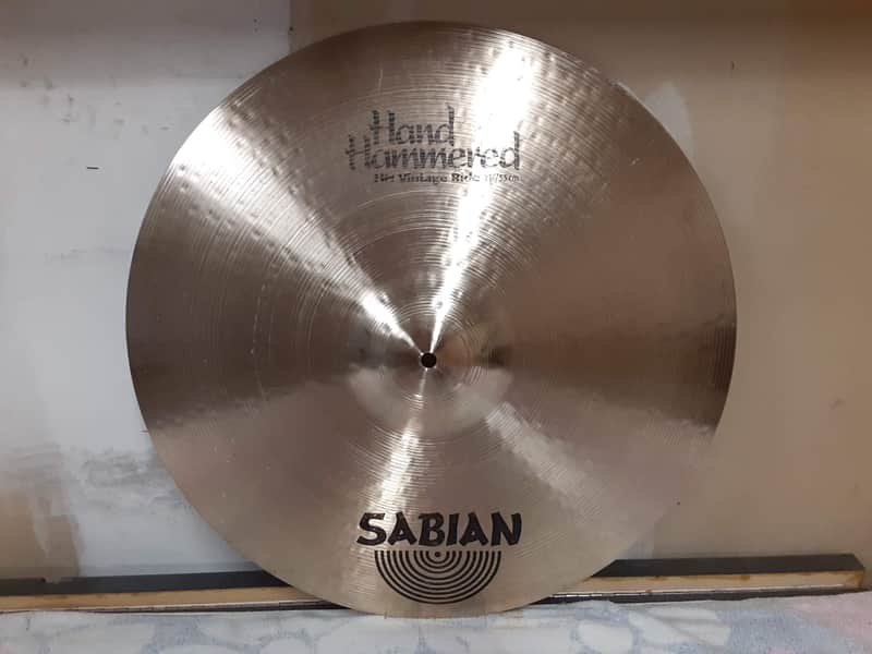 Sabian 21" HH Hand Hammered Vintage Ride Cymbal 2004 - 2015 - Natural image 1