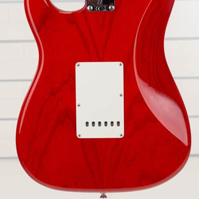 Fender Custom Shop American Custom Stratocaster Electric Guitar, Rosewood Fingerboard, Crimson Transparent image 11