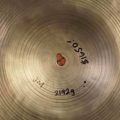 Zildjian 20" K. Istanbul 1960s (Intermediate Stamp) Ride Cymbal - 2192g image 6